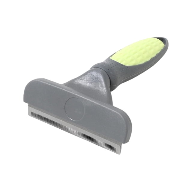 Brosse de Descente pour Chats et Chiens Outil de Toilettage Grande Taille Réduit Efficacement la Perte de Poils et Tapis