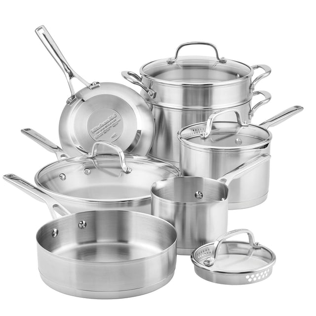 Kitchen Aid Stainless 11pc Set