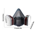 thumbnail image 3 of Tranfacy Home and Kitchen,Home Necessities,MaskAir Purifying MaskHead MaskThe Replacement CartridgeActivated Carbon Mask, 3 of 4