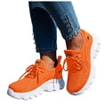 thumbnail image 1 of Womens Chunky Walking Shoes Comfortable Arch Support Orthopedic Woven Non Slip Jogging Work Fashion Sneakers, 1 of 6