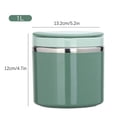 thumbnail image 3 of EGNMCR Lunch Bags for Women Lunch Box Bento Box Hot Container With Handle, 1000ml Stainless Steel Food Heating Container, Food Container, Keep Warm Container, Breakfast Cup, Soup Bowl Soup cup, 3 of 6