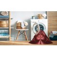thumbnail image 2 of Ahgly Company Tapis d'Intérieur Rectangulaire Transitionnel Rouge Cramoisi Lavable à la Machine, 2 Pieds x 5 Pieds, 2 of 7