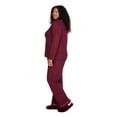 thumbnail image 4 of George Women's Plus Two Piece Pajama Set, 4 of 6