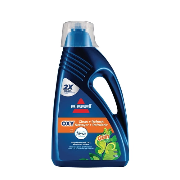 Nettoyant pour shampouineuses avec Febreze et Oxy de BISSELL®