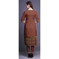 thumbnail image 4 of Bimba Kurtis Droits à Panneaux pour Femmes Robe Kurti Longue Haut Indien Imprimé, 4 of 5