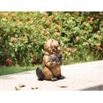 thumbnail image 3 of Beaver Tient une Statue Pancarte de Bienvenue, 3 of 3
