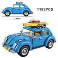 thumbnail image 2 of Creator Expert Beetle 10252 Ensemble de Construction (1167 Pcs) Blocs de Construction de Voiture Modèle de Voiture Jouet pour Garçon Cadeaux de Noël Anniversaire, 2 of 6