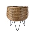 thumbnail image 3 of Hometrends CACHE-POT TISSÉ SUR PIEDS DE 20,3 cm, 3 of 8