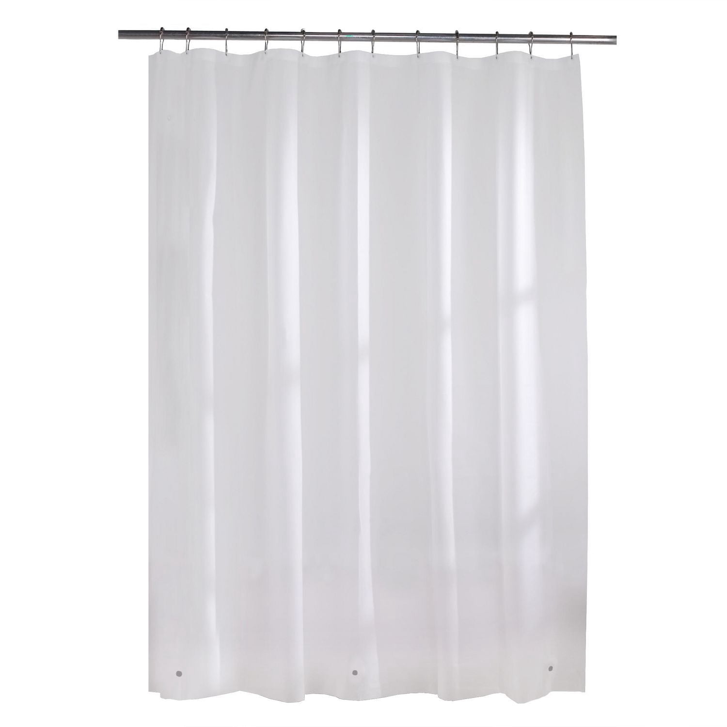 Doublure de douche en PEVA légère et imperméable Mainstays, 178 x 183 cm, givrée