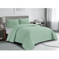 thumbnail image 1 of Swift Home Ultra Soft Pinsonic Quilt Set – Lightweight, Hypoallergenic, All-Season Bedding, 1 of 4
