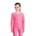 thumbnail image 1 of Athletic Works Girls' Long Sleeve Rib Top, 1 of 6