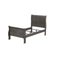 thumbnail image 1 of ACME Louis Philippe Full Bed (FB 29"H) in Dark Gray, 1 of 1