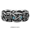 thumbnail image 4 of fastboy Men S Punk Ring Accessory For Classic Look Alloy Ring Vintage Accessories CR6474 10 1Set, 4 of 6