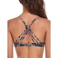 thumbnail image 4 of RELLECIGA Haut de Bikini Rehausseur pour Femme, devant Torsadé, Maillot de Bain à Armatures, 4 of 6