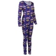 thumbnail image 3 of Combinaison Pyjama une Pièce pour Femmes à Imprimé de Dessins Animés, 3 of 4