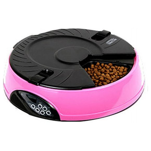 EIMELI 6 Meals Pet Automatic Feeder Timing and Quantification Intelligent Feeding Machine Pet Cat Food Bowl Dog Bowl