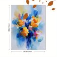 thumbnail image 3 of Qisvanset 12x16 Inch Framed Canvas Wall Art Abstract Cat Canvas Painting Study Apartment Simple Home Decor, 3 of 8