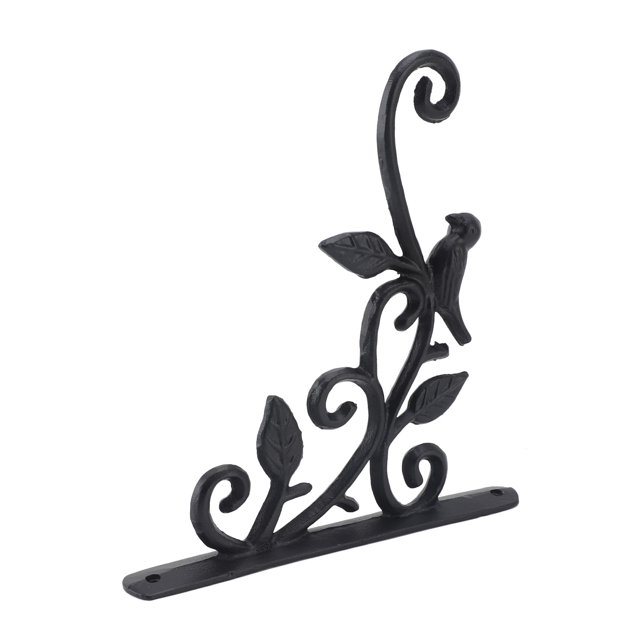 Outdoor Hanging Brackets Wall Hook, Easy Installation Sturdy Decorative Plant Hanger Wide Application for Wind Chimes