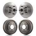thumbnail image 1 of CMX Front Rear Disc Brake Rotors Drums Kit for Car Ford F-150 E-150 Econoline K8-102217, 1 of 11