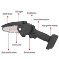 thumbnail image 1 of Cordless Electric Chain Saw, Rechargeable Electric Chain Saw Mini Electric Chain Saw Intelligent Circuit Control Board Chain Saw AC100-240V, 1 of 8