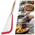 thumbnail image 1 of TopLLC Nonstick Spatula Turner Stainless Steel Fish Spatula With Silicone Kitchen Slotted Spatula Turner, 1 of 5