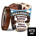 thumbnail image 1 of Ben & Jerry's Brownie Batter Core Ice Cream, 473 mL, 1 of 7