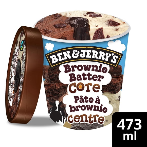 Ben & Jerry's Brownie Batter Core Ice Cream, 473 mL