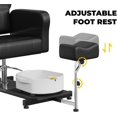 thumbnail image 2 of Pedicure Chair with Foot Basin , Massage Foot Bath Hydraulic Pedi Chair with 360° Rotation, Height Adjustable Pedicure Unit Station, 2 of 6