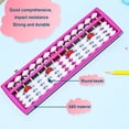 thumbnail image 2 of Musbetu Student Abacus 13-Row 5 Beads Beginner-friendly Abacus Beadwork Kindergarten Calculator Abacus Home Supply, 2 of 5