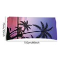 thumbnail image 3 of TopLLC Beach Towel Microfiber Beach Towel Super Lightweight Colorful Bath Towel Sandproof Beach Blanket Multi-Purpose Towel For Travel Swimming Pool 30x60 Inch on Clearance, 3 of 4