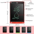 thumbnail image 4 of Mesase 8.5-Inch LCD Writing Tablet For Kids Electronic Drawing Board Toy, 4 of 5