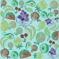 thumbnail image 1 of Ahgly Company Machine Washable Indoor Square Transitional Green Area Rugs, 5' Square, 1 of 7