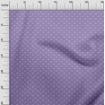 thumbnail image 3 of oneOone Tissu Popeline de Coton Violet, Matériau de Robe Rétro Minimaliste, Tissu Imprimé au Mètre, 42 Pouces de Large, 3 of 5