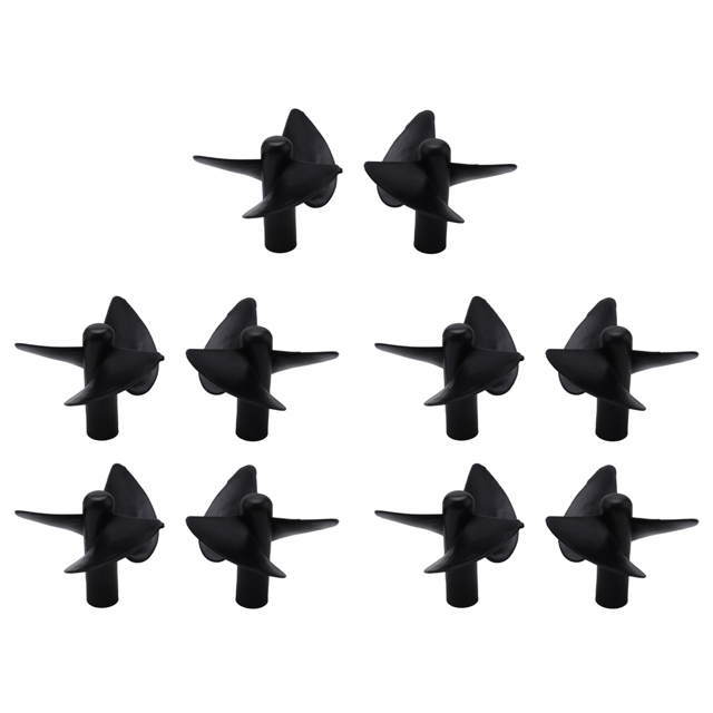 RC Boat Propeller Set for 2011-5 Fishing Tool Bait Boat Fish Finder Ship Part Positive & Reverse Propeller,10 Pcs