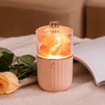 thumbnail image 1 of Feltree Mini Portable LED Salt Stone Lamp Aroma Diffuser USB Rechargeable Colorful Scent Essential Oil Diffuser Lamp for Car Camping Bedroom, 1 of 8
