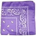 thumbnail image 1 of Paisley 100% Polyester Unisex Bandanas - 40 Pack - Bulk Wholesale, 1 of 2