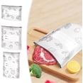 thumbnail image 2 of Sacs de Rangement Réutilisables en Papier D\'aluminium Refermables, 30 Pcs à Ouverture Autoportante avec Double Fermeture Éclair et Étiquettes, Bloque la Lumière pour une Fraîcheur Prolongée, Pochettes sous Vide pour Aliments, Légumes, Viande, 2 of 8
