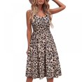 thumbnail image 1 of Ms. Printed Lace Hanging Tape Dress, 1 of 7