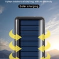 thumbnail image 4 of Electronic Scripture Reader, 900mah Portable Electronic Scripture Reader, Monocrystalline Silicon Solar Powered Player with Smart Memory Reading,, 4 of 7