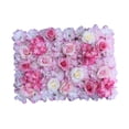 thumbnail image 3 of Rongfmy Flower Wall Panel Artificial Display Floral Panel for Reception Home Outdoor Light Pink, 3 of 9