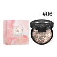 thumbnail image 1 of YoGold Poudre Fixatrice de Maquillage Marbrée Cuite, Fini Lumineux Imperméable Résistant à la Transpiration Fond de Teint Dissimulant, 24 H Sans Transfert Sans Bavure Contrôle de l'Huile Poudre Compacte Base de Maquillage 15 g Rose F, 1 of 4
