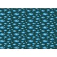 thumbnail image 1 of Ahgly Company Tapis d'Intérieur Lavables en Machine Rectangle Transitionnel Vert Turquoise Foncé, 8' x 12'', 1 of 7