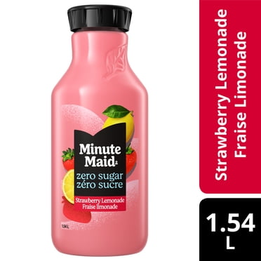 Minute Maid Zéro Sucre Fraise Limonade Bouteille