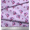 thumbnail image 3 of Soimoi Satin Silk Fabric Flower Artistic Fabric Prints by Yard 42 Inch Wide, 3 of 3