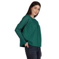 thumbnail image 2 of Moomaya Haut en Dentelle Style Victorien pour Femmes Manches Longues Tunique Décontractée Unie, 2 of 6