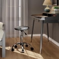 thumbnail image 3 of Tabouret pivotant à siège à coussin réglable Clyde, 3 of 9