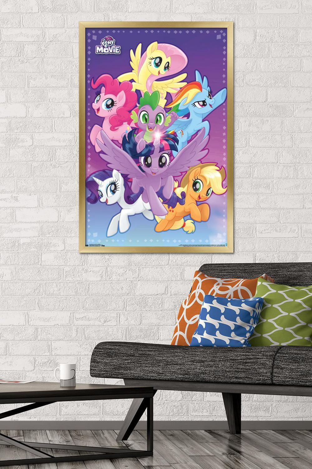 Hasbro My Little Pony Movie - Adventure Wall Poster, 14.725" x 22.375"