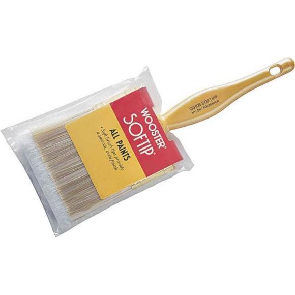 Wooster Brush Company Q3108 2 in. Softip Nylon Poly Flat Paint Brush