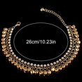 thumbnail image 2 of Foot Decoration Jewelry Adjustable Vintage Style Bell Foot Anklet Charm Anklet, 2 of 8