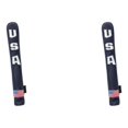 thumbnail image 4 of Baohd PU Golf Alignment Stick Cover Case Premium Holder Embroidered Waterproof Blue White 33 x 5.5cm 2Set, 4 of 6